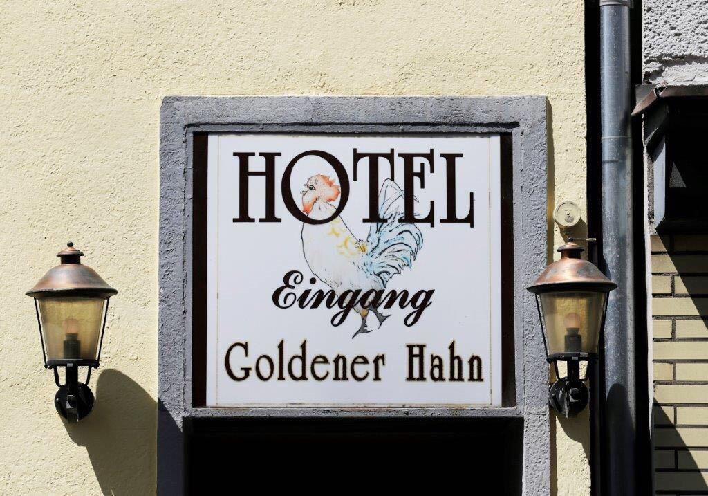 Hotel Goldener Hahn Duisburgo Exterior foto
